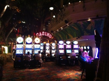 Inside the casino